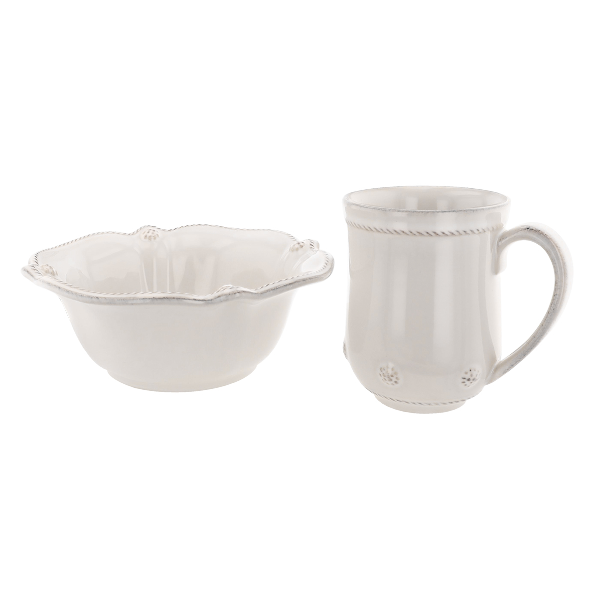 Juliska Berry and Thread Whitewash 5 Piece Place Setting